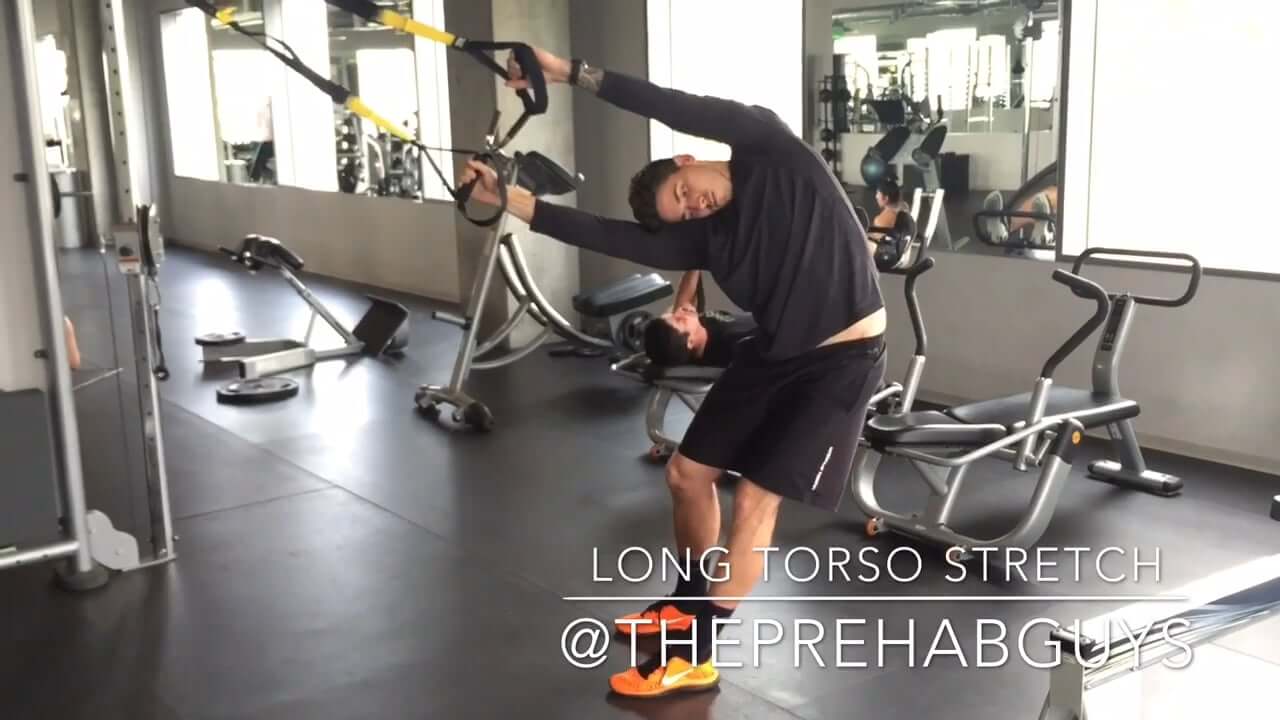 TRX Lat And Oblique Stretch [P]rehab