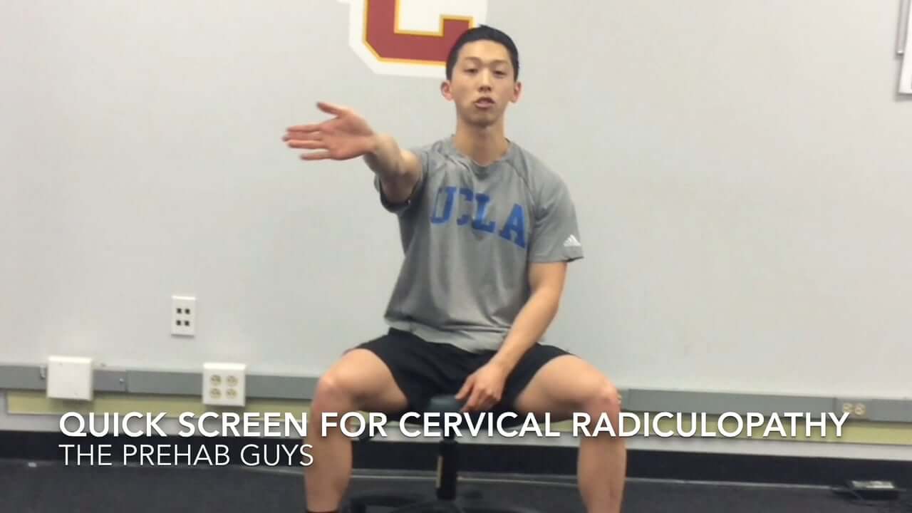 Wainner Cluster for Cervical Radiculopathy - [P]rehab