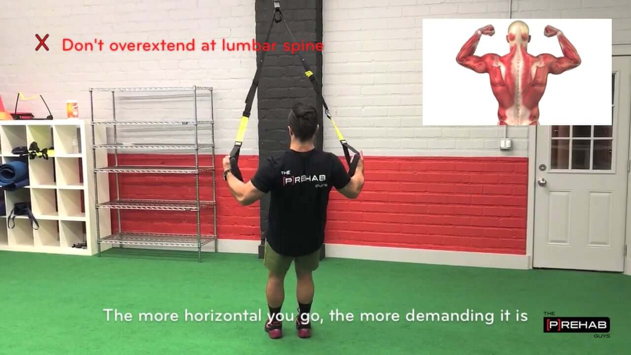 TRX Back Attack Video [P]rehab