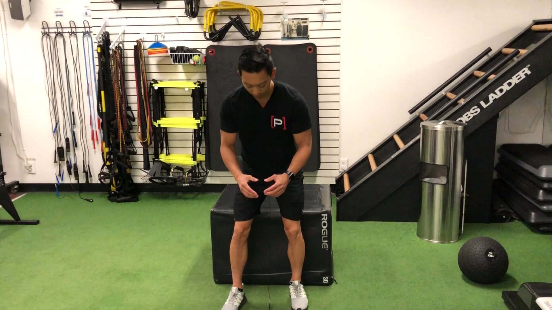 Staggered Sit to Stand - [P]rehab