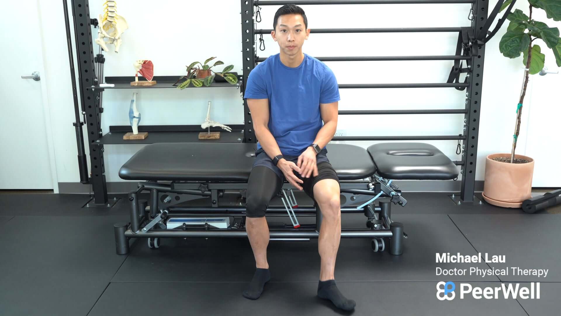 Seated Quad Set [P]rehab