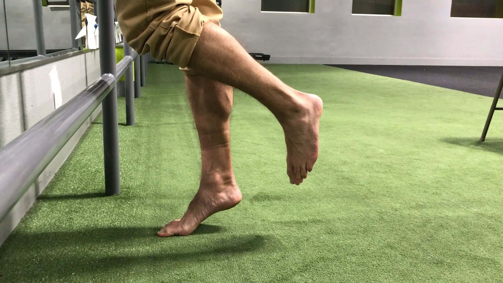 Double Leg To Single Leg Heel Raise Eccentrics Barefoot P Rehab 3765