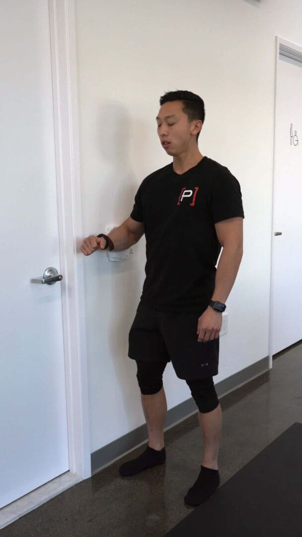 Isometric Shoulder Abduction - Wall Support - [P]rehab