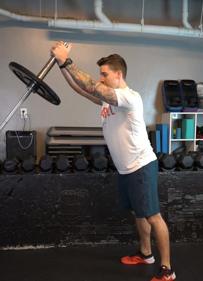 Push Press - Landmine - [P]rehab