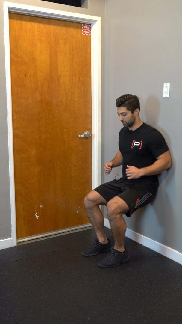 Wall Squat [P]rehab