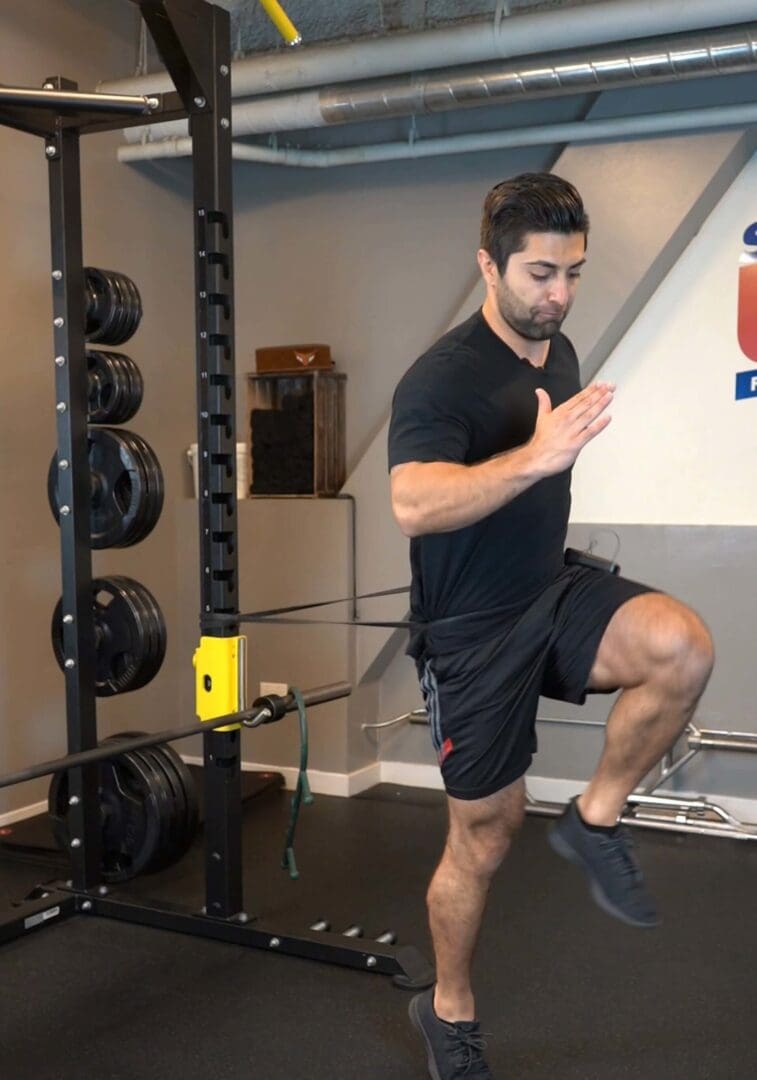 Single Leg Triple Extension Band [p]rehab