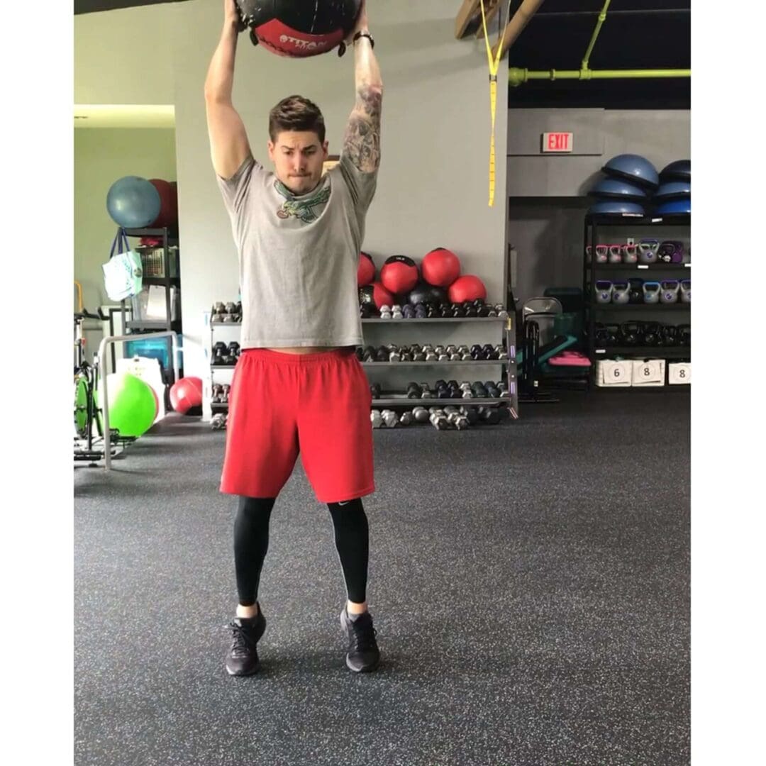 Linear Medicine Ball Slam Progressions [P]rehab
