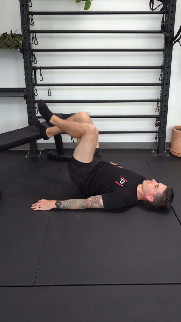 Single Leg Hamstring Bridge - [P]rehab