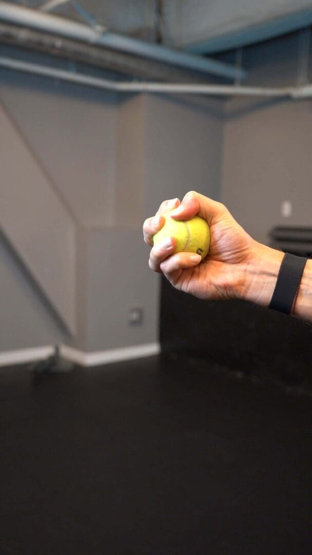 Tennis Ball Squeeze [P]rehab