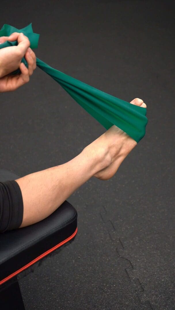 Ankle Plantarflexion Isometrics - In Plantarflexion - [P]rehab