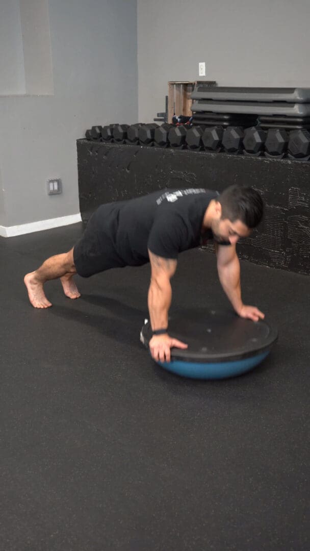 Bosu plyo 2025 push up