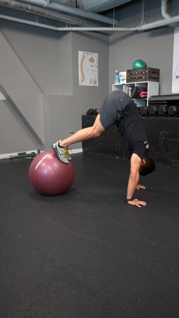 Plank Pike - Swissball - [P]rehab