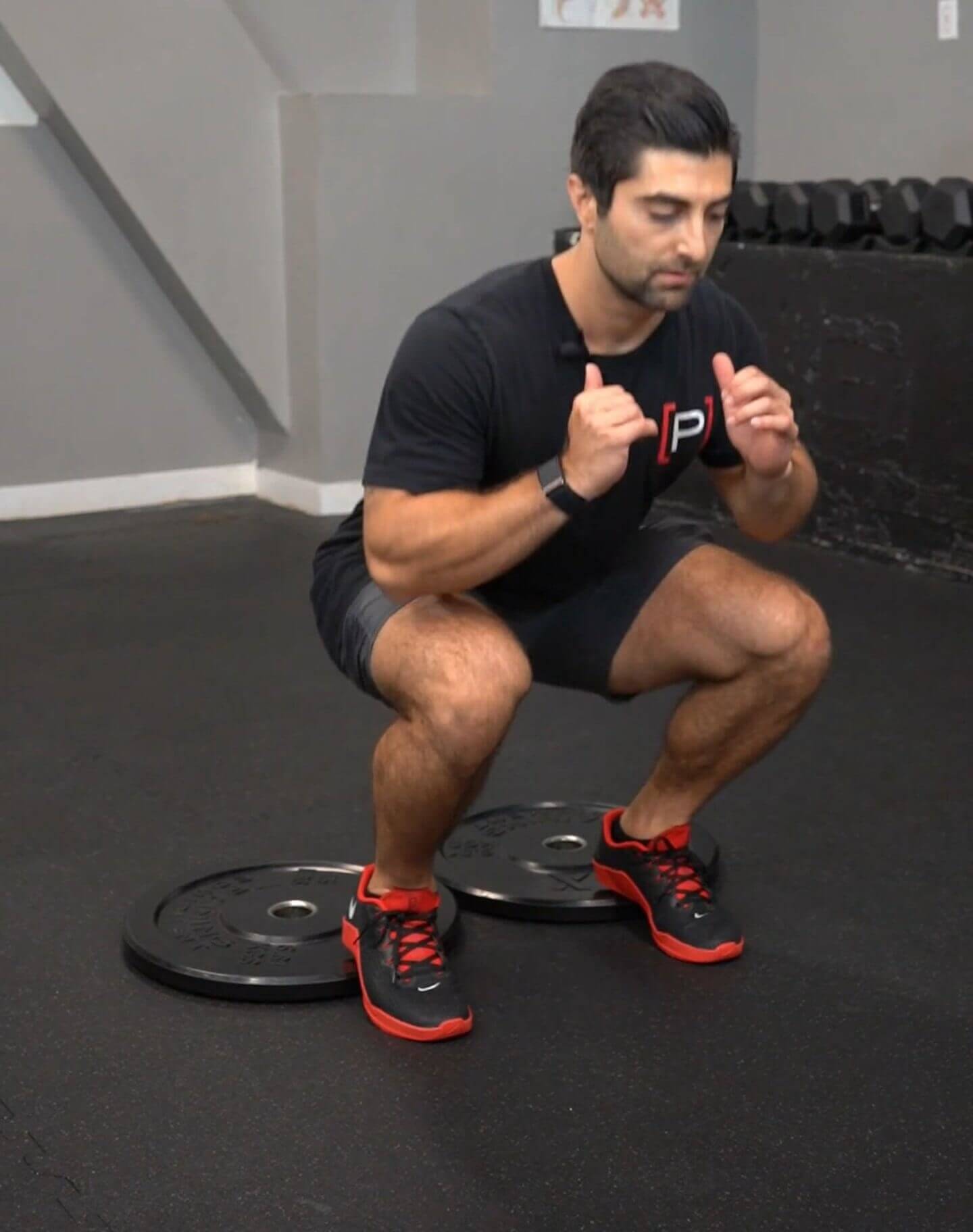 Squat - Heels Elevated - [P]rehab