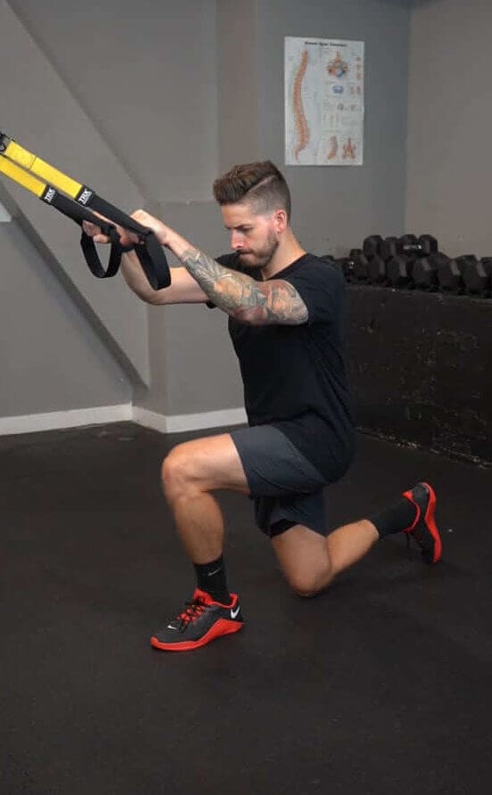 Posterior Lunge - TRX - [P]rehab