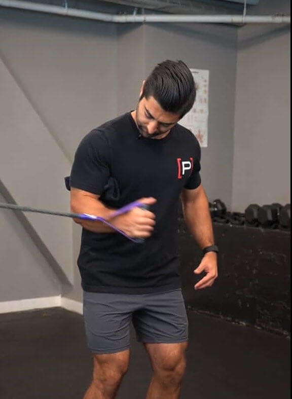 Shoulder Internal Rotation - Quick, Band - [P]rehab