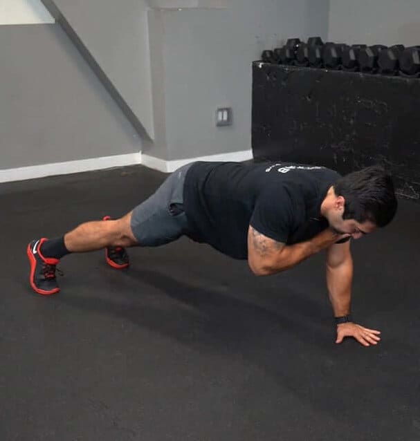 Plyometric Push Up - Single Arm Landing - [P]rehab