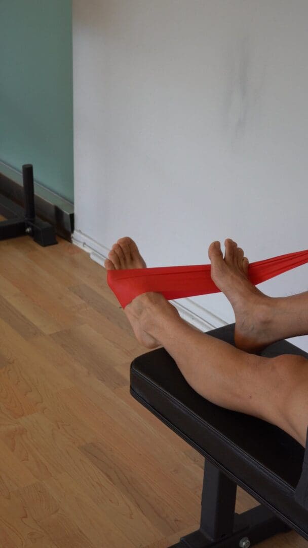 Ankle Plantarflexion And Eversion - Band - [P]rehab