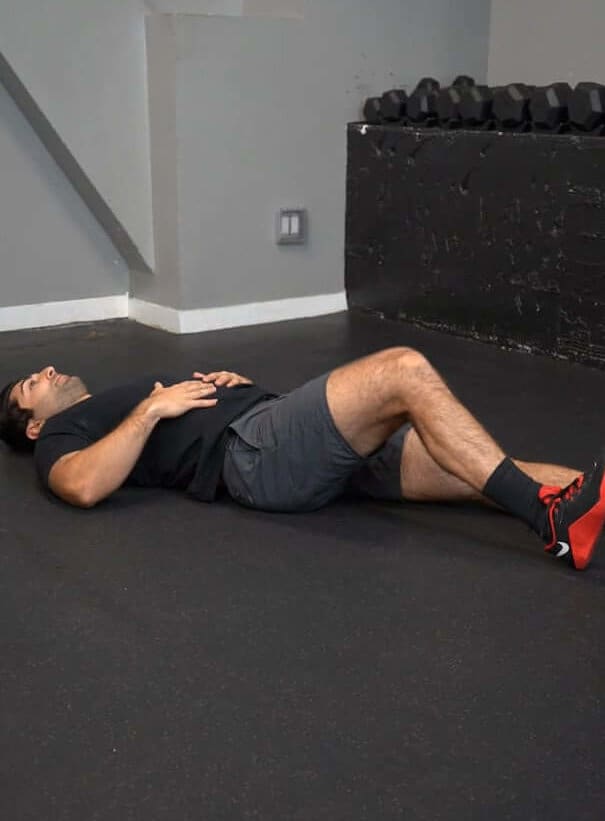 Supine Heel Dig - 60 Deg - [p]rehab