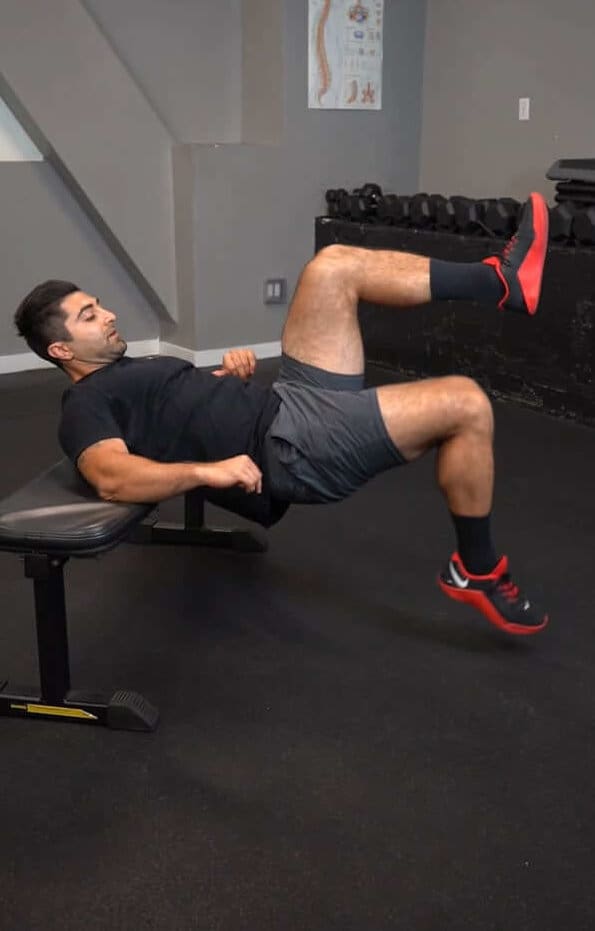 Single Leg Hip Thrust - Jump - [P]rehab