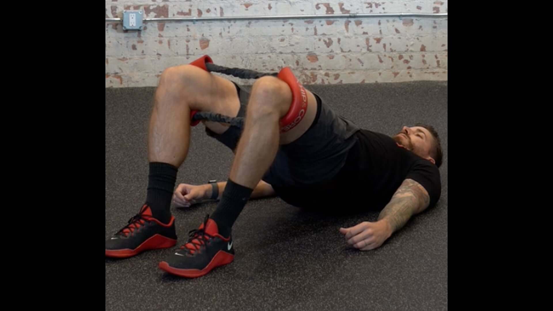 Isometric Bridge Isometric Hip Abduction, Band [P]rehab