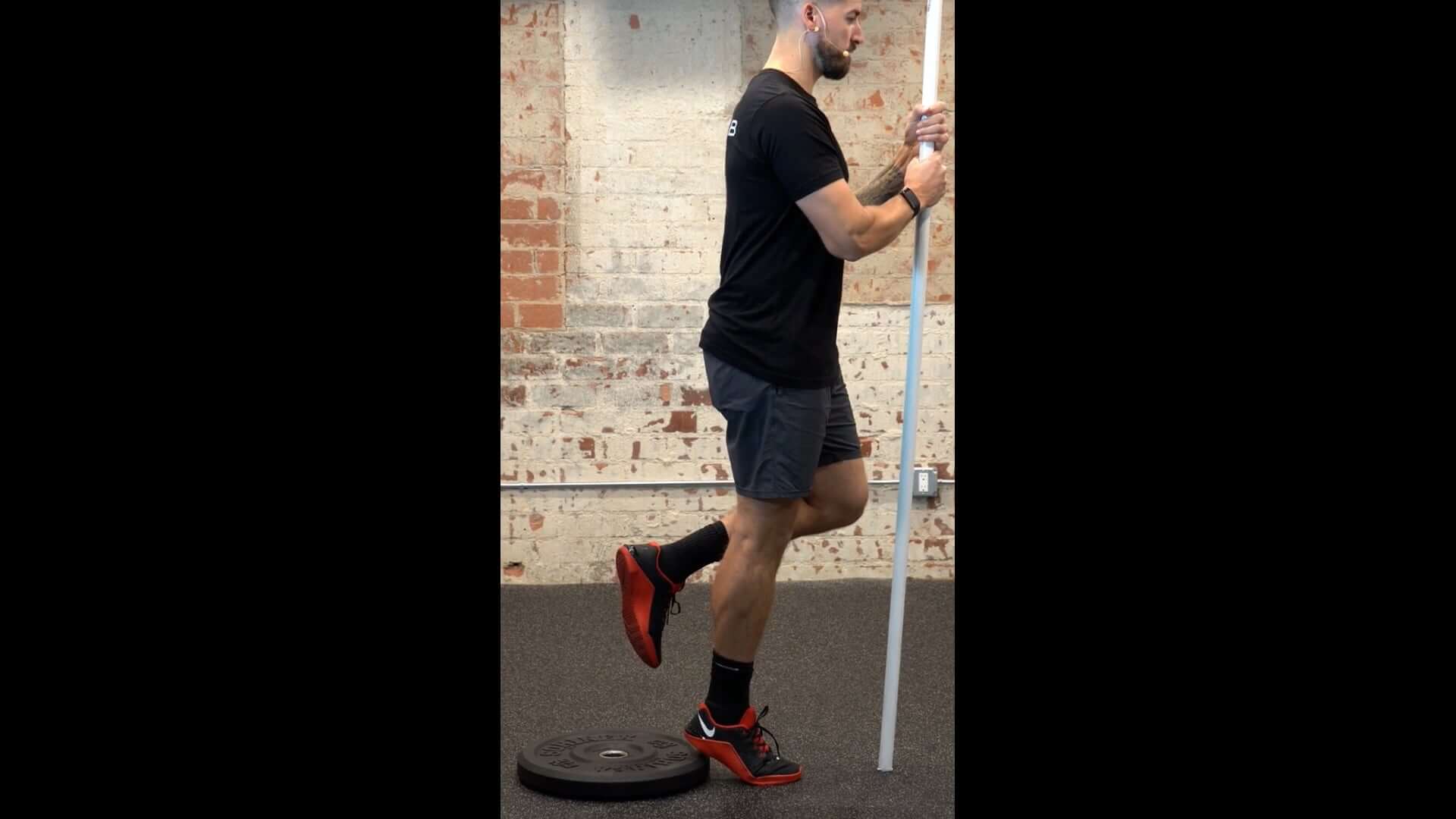 Single Leg Heel Raise Lift Off P Rehab 6221