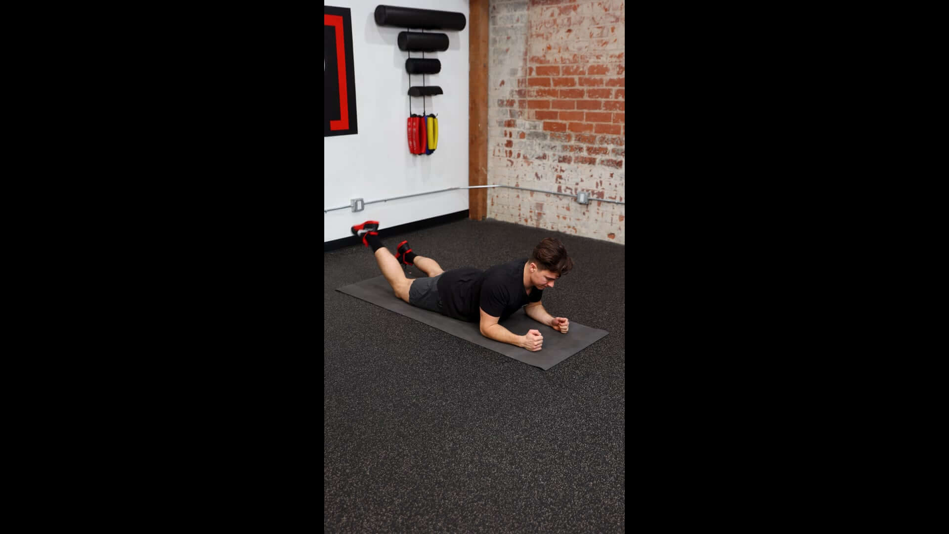 Plank Arm & Leg Lift, On Knees [P]rehab