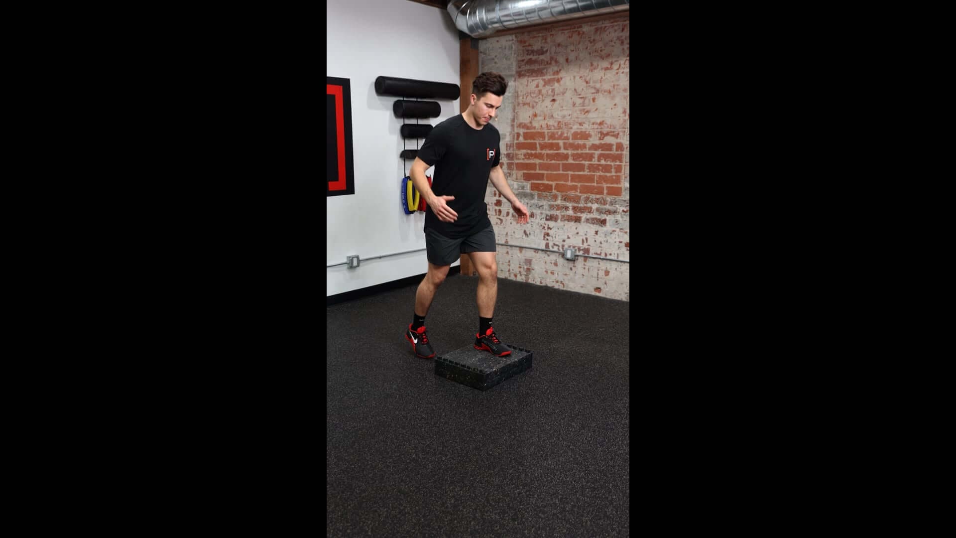 Front Foot Elevated Single Leg Pogo - Step Support - [P]rehab