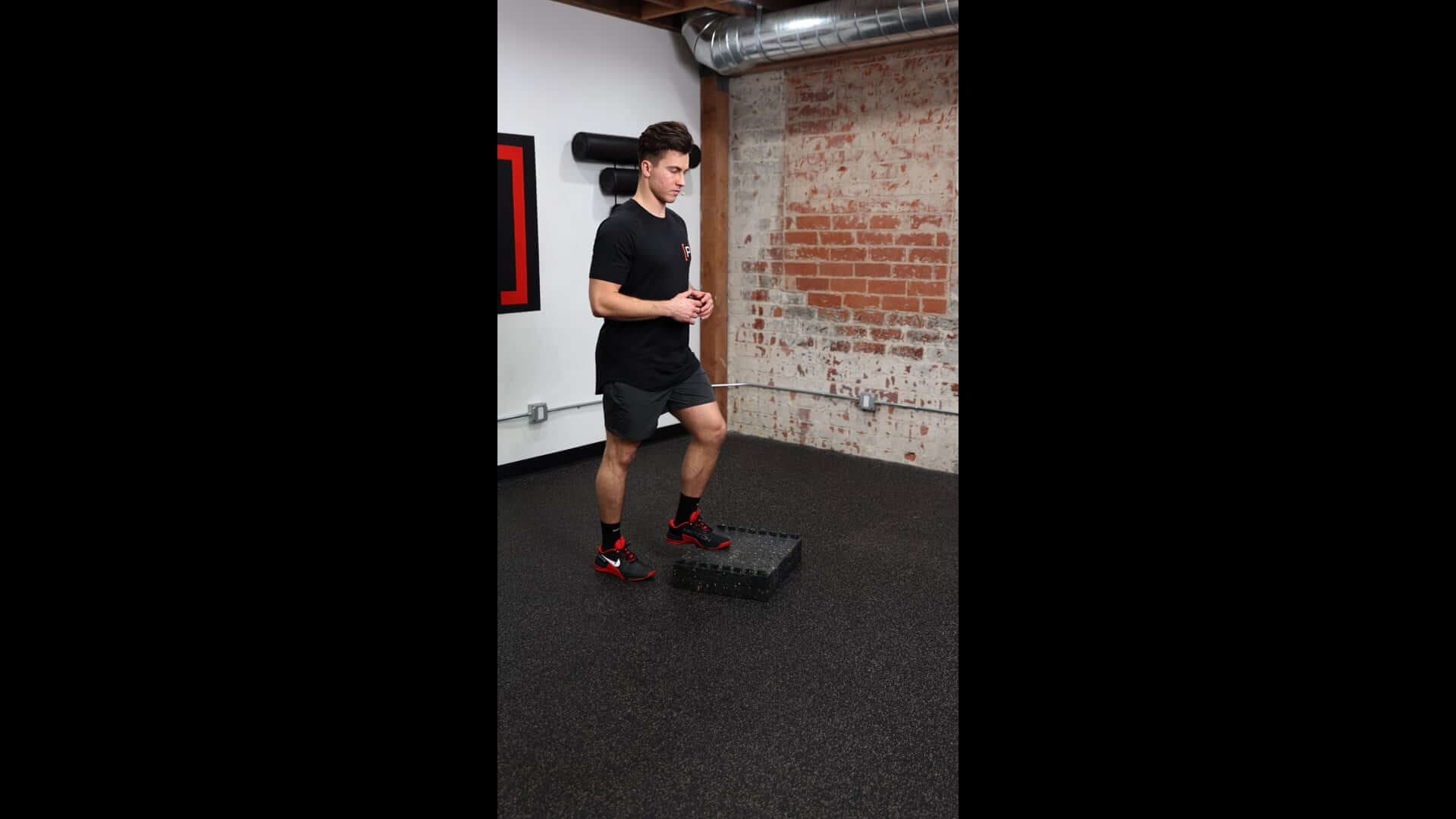 Front Foot Supported Single Leg Heel Raise - Foot Supported - [P]rehab