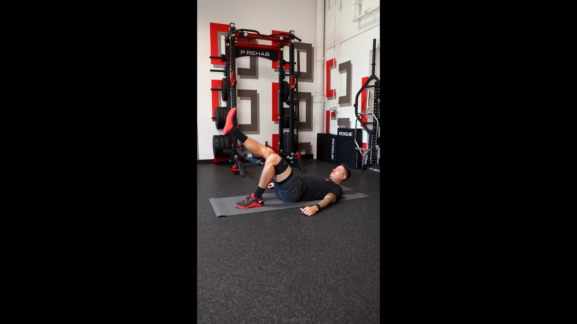 Single Leg Bridge - Abductor Bias - [P]rehab