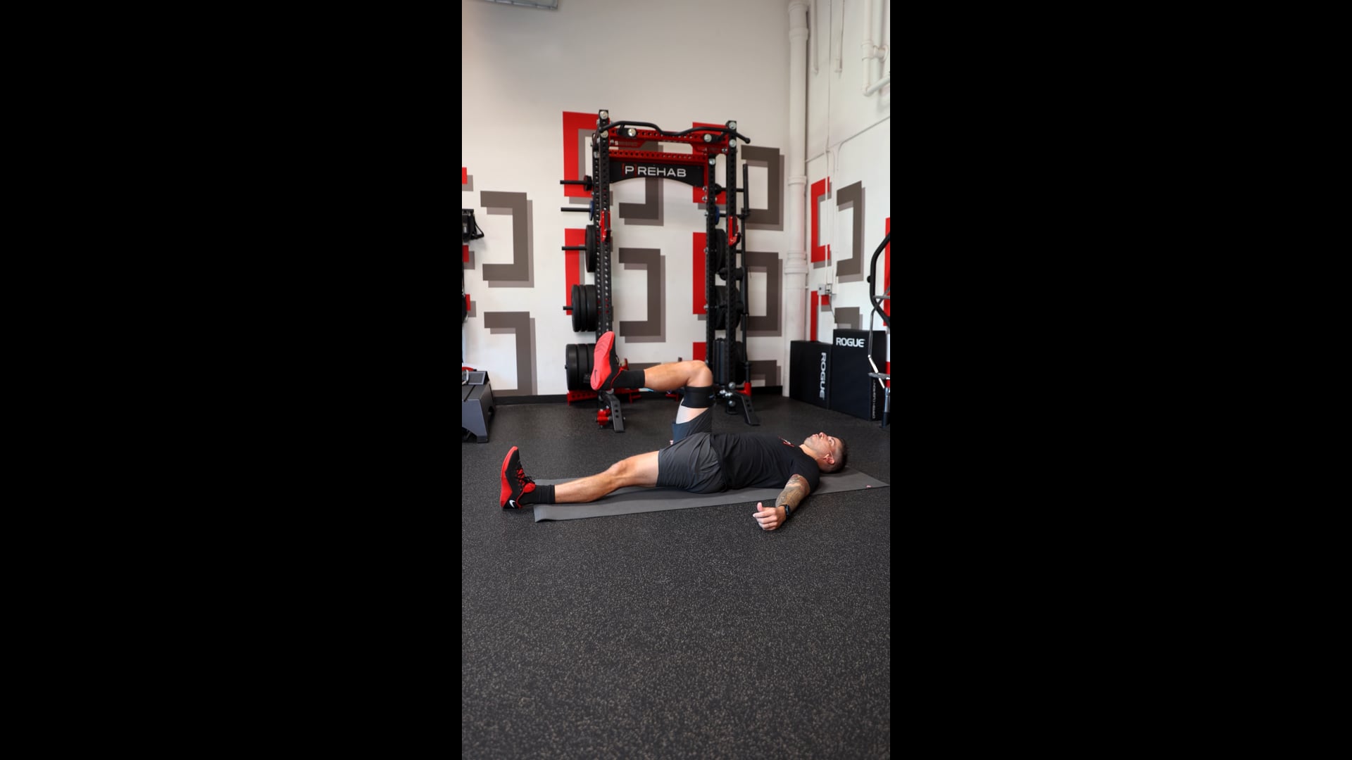 Supine Hip Flexion - Adduction Bias - [P]rehab