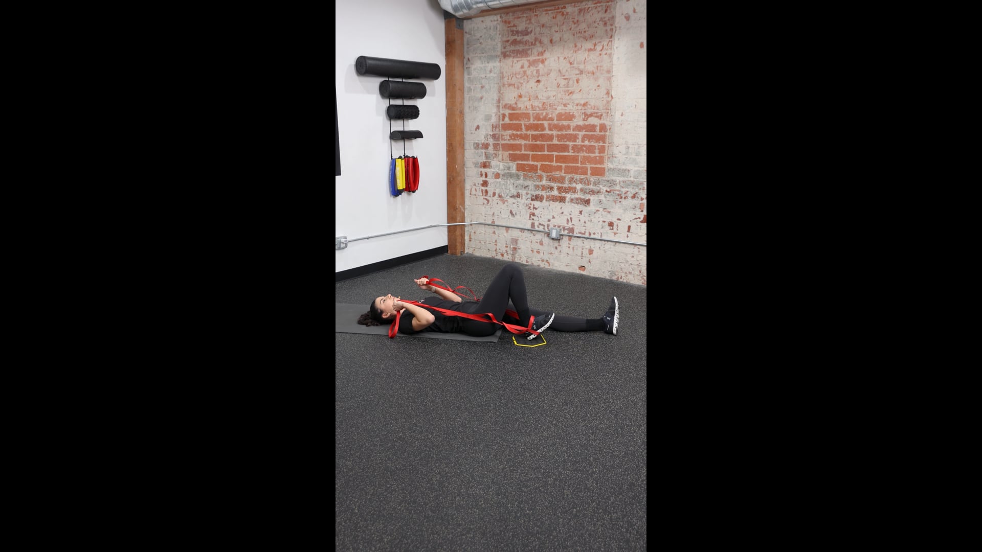 Supine Knee Flexion - AAROM, Strap - [P]rehab